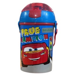 Gourde automatique Cars Disney 450 ML - Système anti-goutt