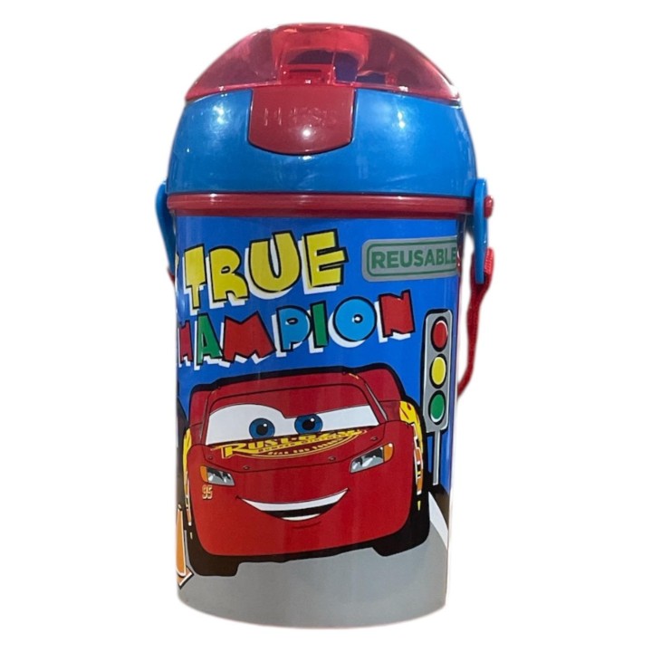 Gourde automatique Cars Disney 450 ML - Système anti-goutt