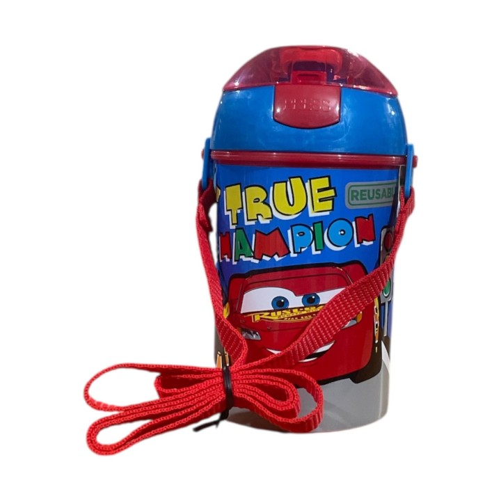 Gourde automatique Cars Disney 450 ML - Système anti-goutt