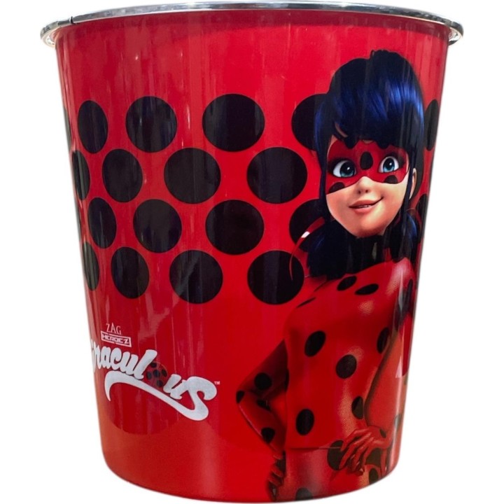 Poubelle en plastique Miraculous