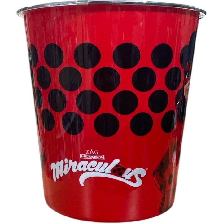 Poubelle en plastique Miraculous