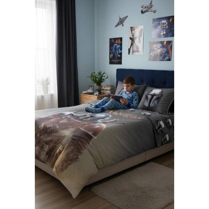 Parure Housse De Couette Star Wars Mandalorian