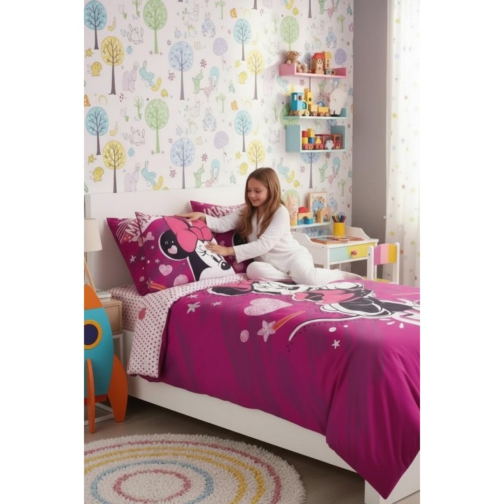 Parure Housse de couette Minnie Mouse Disney