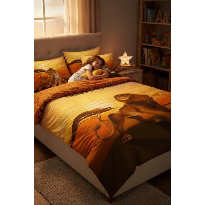 Parure Housse De Couette Le Roi Lion Disney