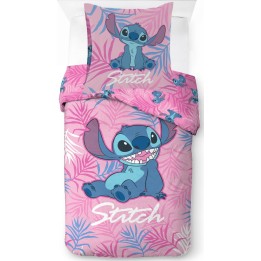 Parure housse de couette Stitch Disney En coton