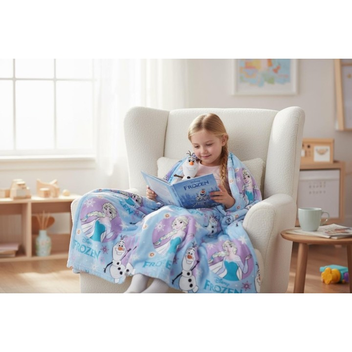 Plaid polaire  Frozen 2 Disney