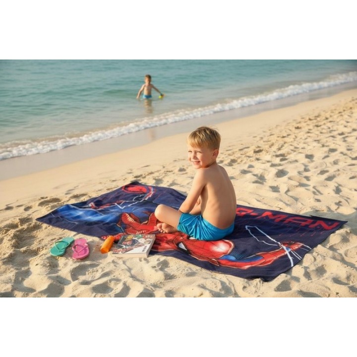 Drap de Plage Spiderman Marvel