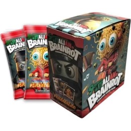 Prestige &Deluxe Boite de 24 sachets Skifidol Italian Brainrot Mix Psychédélique -Trading Card Game