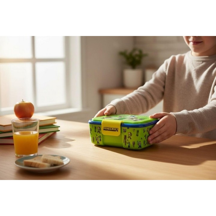 Boîte à goûter Minecraft Pvc