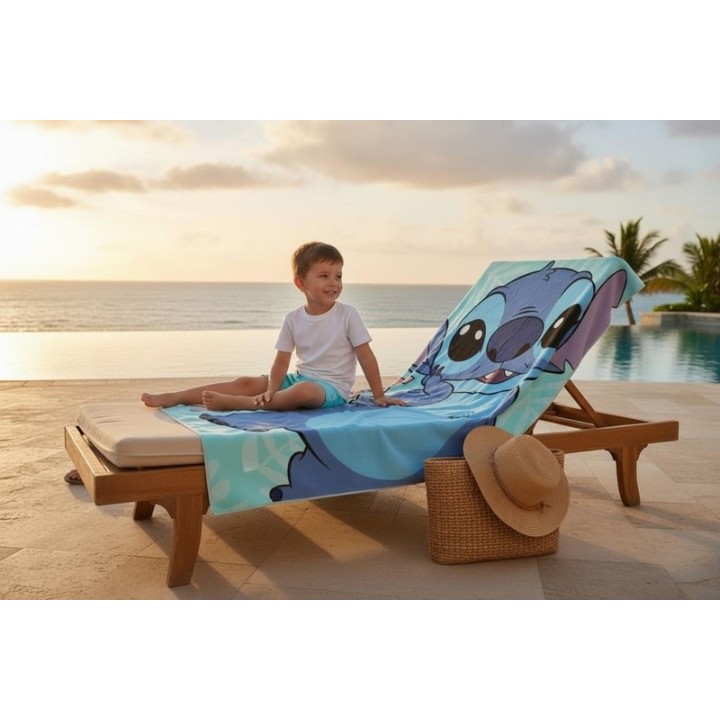 Drap de plage Stitch Disney