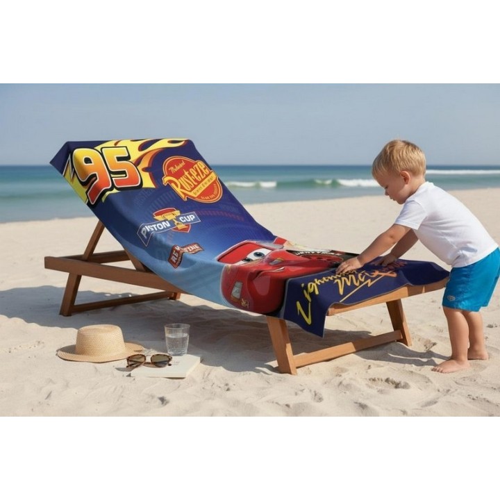 Drap de plage ou Serviette de bain Cars Disney