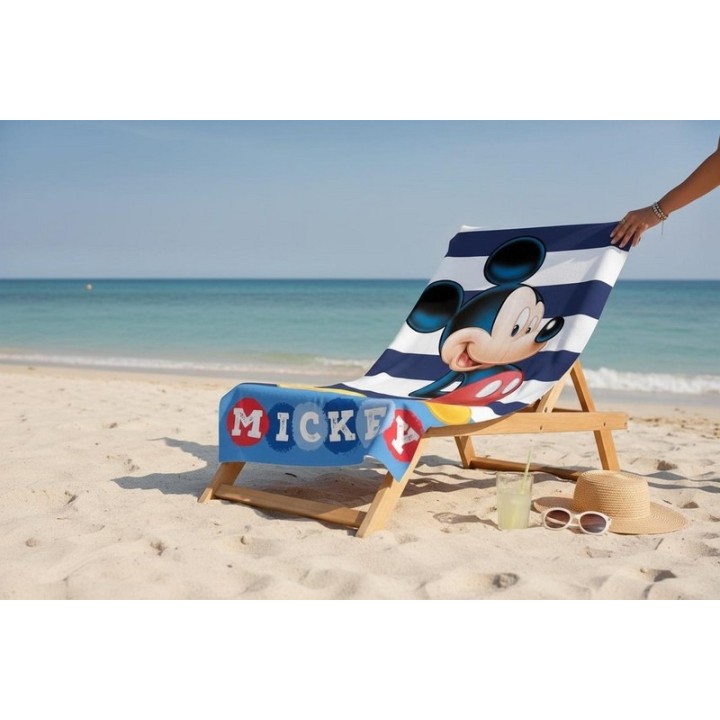 Drap de plage ou Serviette de bain Mickey Disney