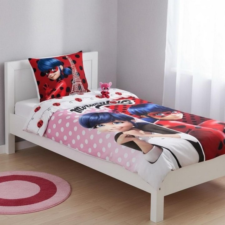Housse de couette Miraculous en Coton