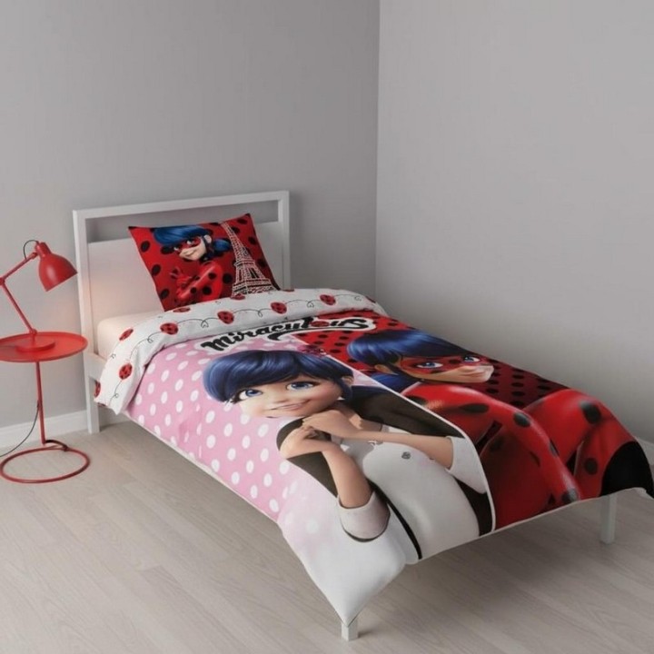 Housse de couette Miraculous en Coton