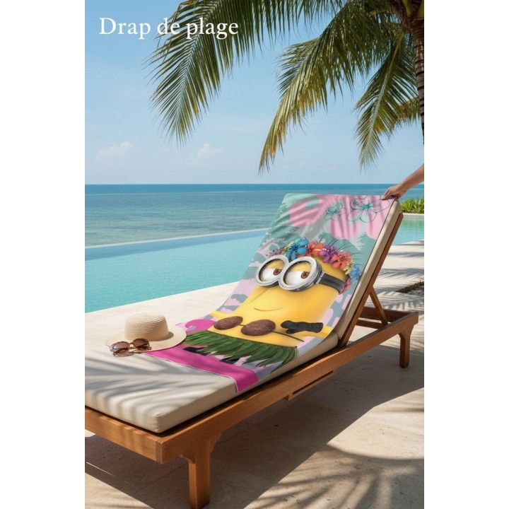 Serviette de Plage Minions
