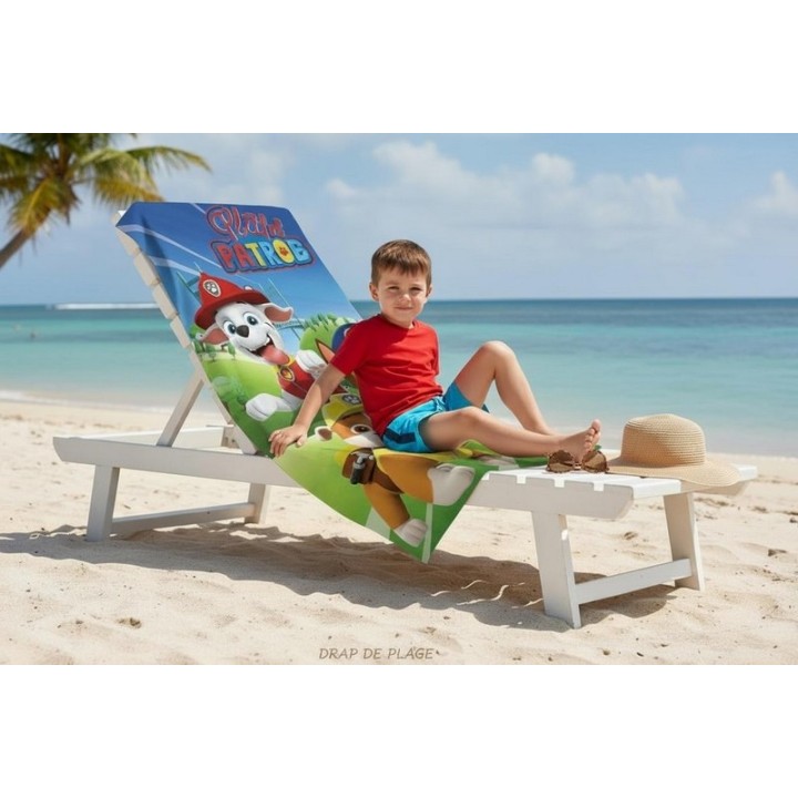 Drap de plage ou Serviette de Paw Patrol