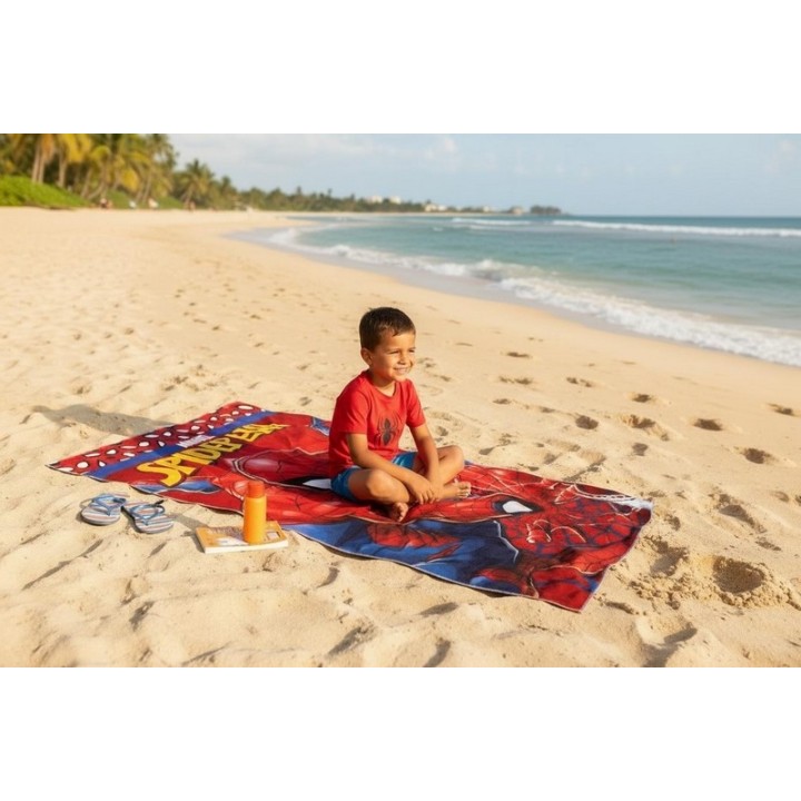 Drap de plage Spiderman