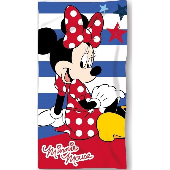 Drap de plage ou Serviette de Minnie Disney