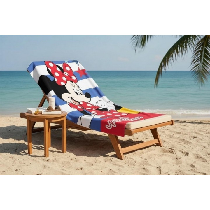 Drap de plage ou Serviette de Minnie Disney