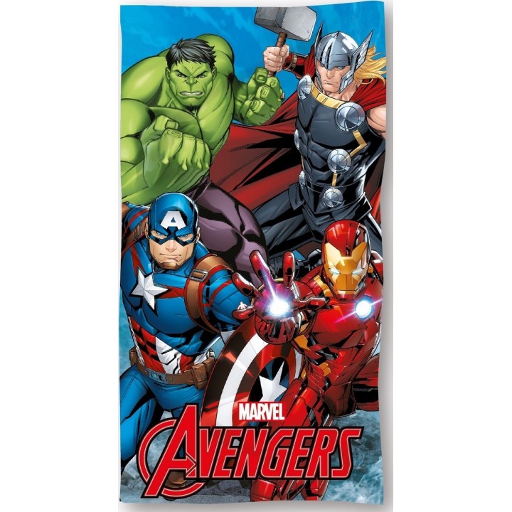 Drap de plage ou Serviette de bain Avengers Marvel