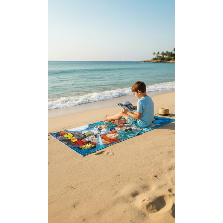 Drap de plage ou Serviette de bain Dragon Ball Super