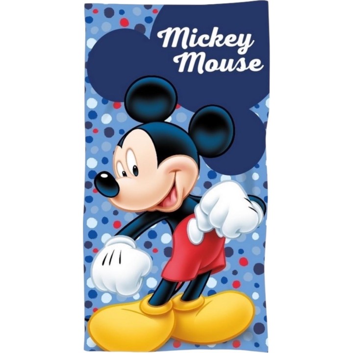 Drap de plage Mickey en coton