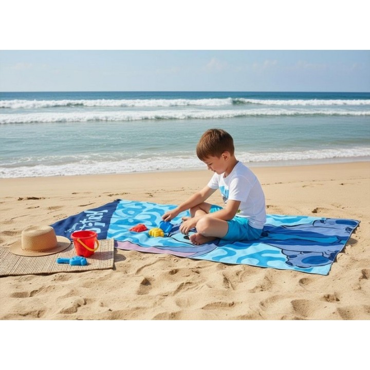 Drap de plage Stitch Disney