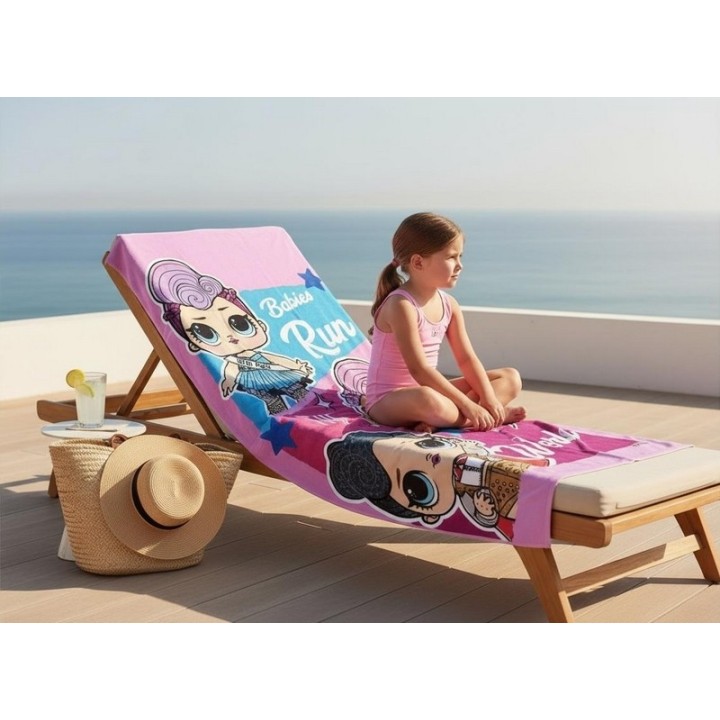 Drap de plage Lol Surprise En Coton