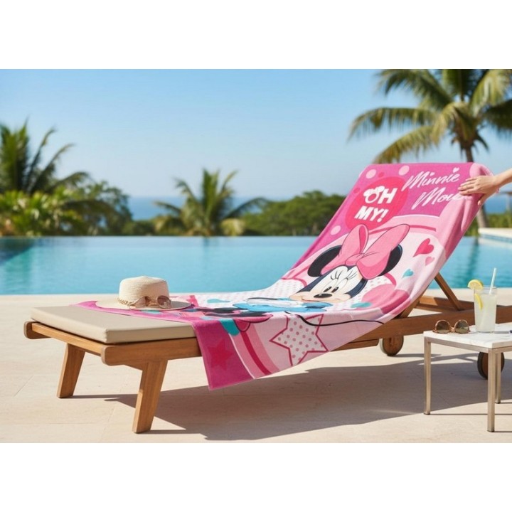 Serviette de Bain Minnie Disney en coton