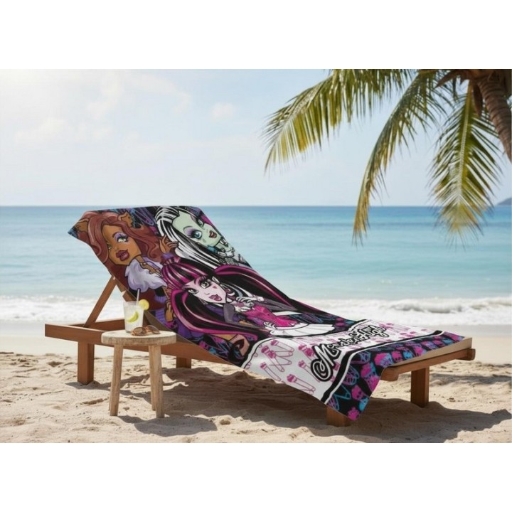 Serviette de Plage Monster High