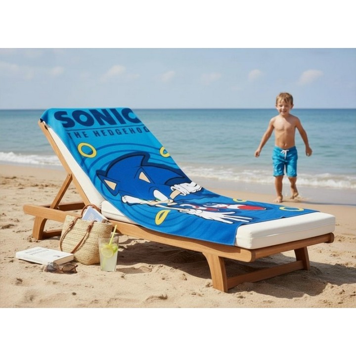 Drap de plage Sonic