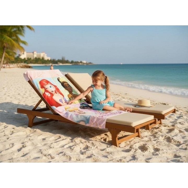Drap de plage Princesse Disney