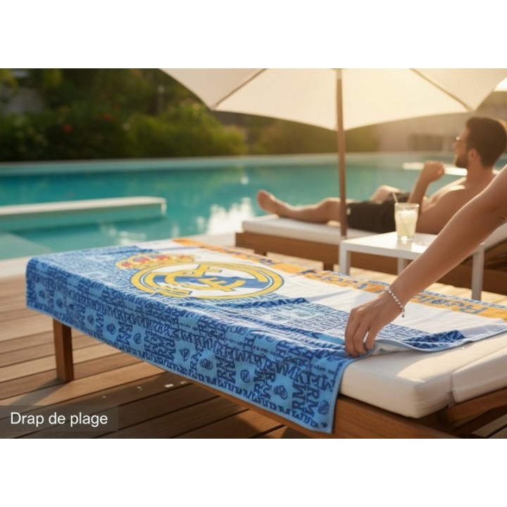 Serviette de Plage Real Madrid