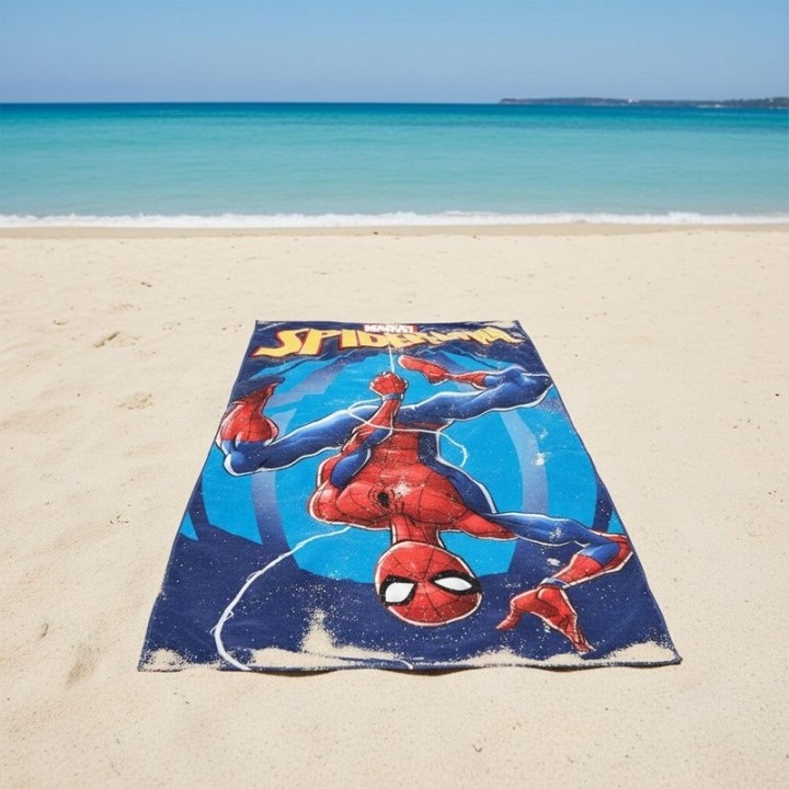 Drap de Plage Spiderman Marvel en coton