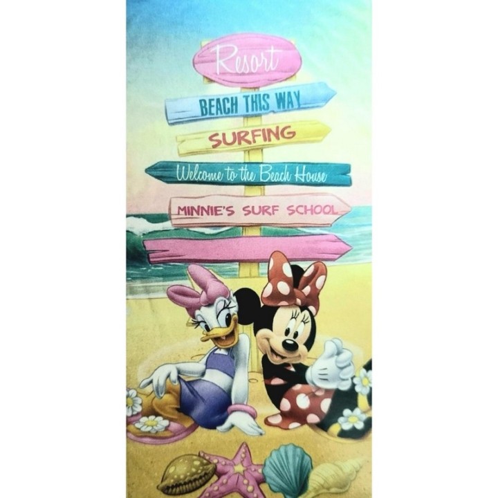 Drap de plage Minnie Disney