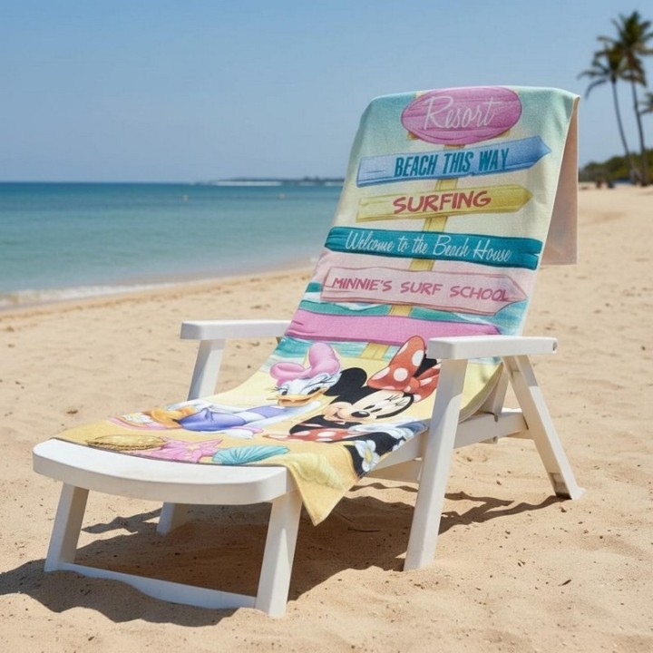 Drap de plage Minnie Disney