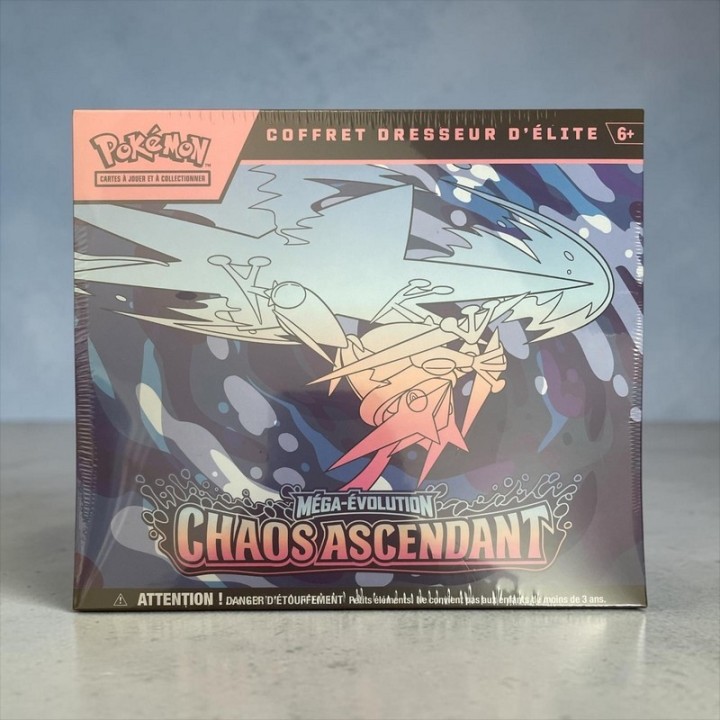 Coffret Dresseur d'Élite ETB Pokémon Chaos Ascendant (ME4)