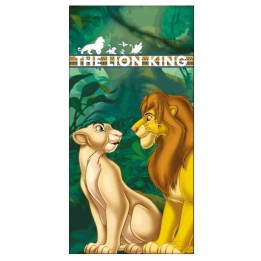Drap de plage ou Serviette de bain Le Roi Lion - Disney