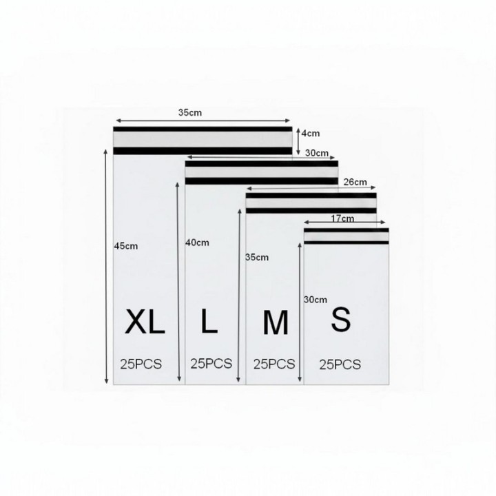 Pochette de expédition en Plastique MIX