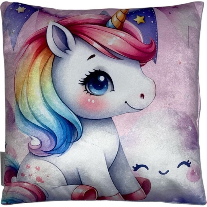 Coussin Licorne 38 cm