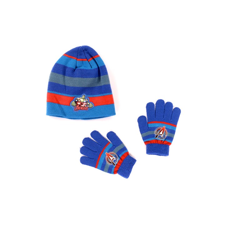 Ensemble Bonnet et Gants Avengers
