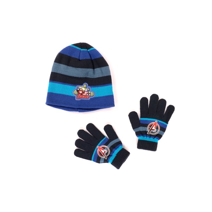 Ensemble Bonnet et Gants Avengers
