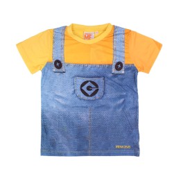 Tee-Shirt Manches Courtes Salopettes Minions