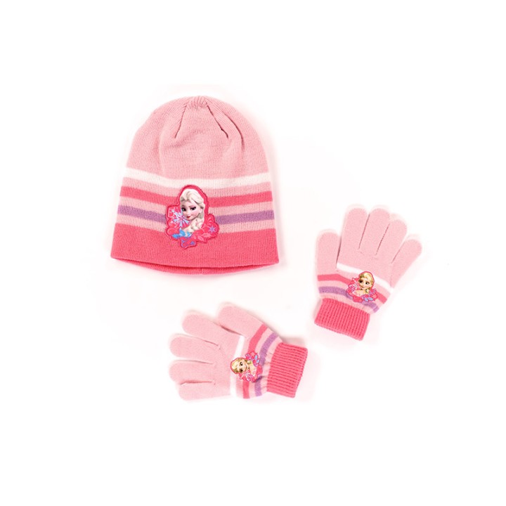 Ensemble Bonnet / Gants	La reine des Neiges