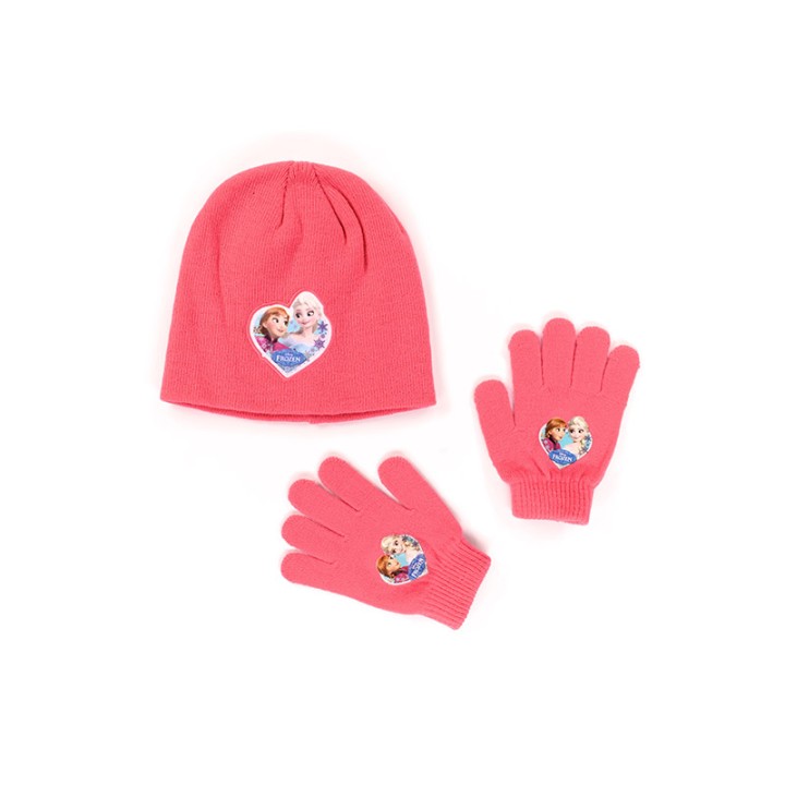 Ensemble Bonnet / Gants	La reine des Neiges
