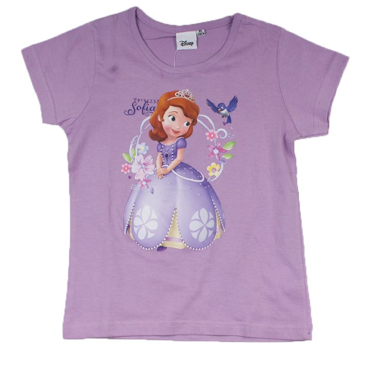 Tee-Shirt Manches Courtes Princesse Sofia