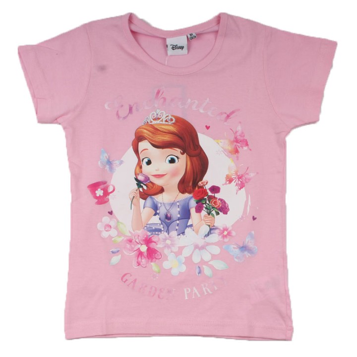 Tee-Shirt Manches Courtes Princesse Sofia