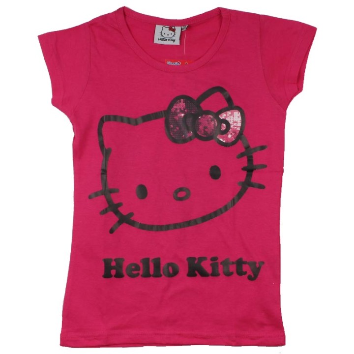 Tee-Shirt Manches Courtes Hello Kitty 