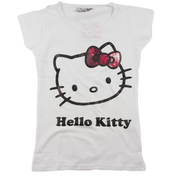 Tee-Shirt Manches Courtes Hello Kitty 