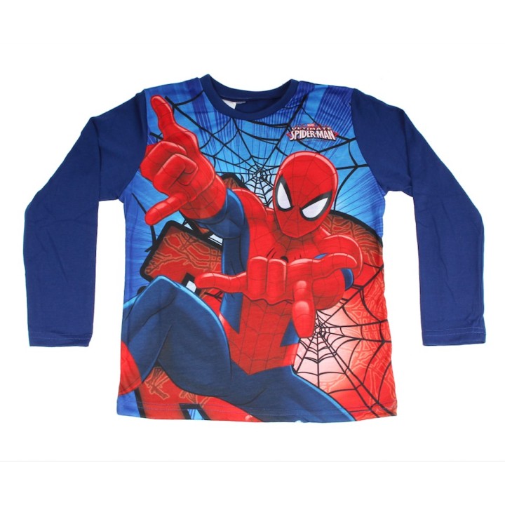 Tee-Shirt Manches Longues Spiderman